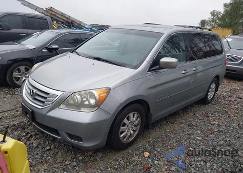2010 Honda Odyssey Ex-L from USA, damaged, VIN 5FNRL3H65AB042658